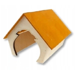 DREWNIANY DOMEK dla świnki morskiej (kawii domowej) 22cm P32